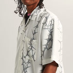 VANS - VAN DOREN Print Shirt - White - Headz Up 