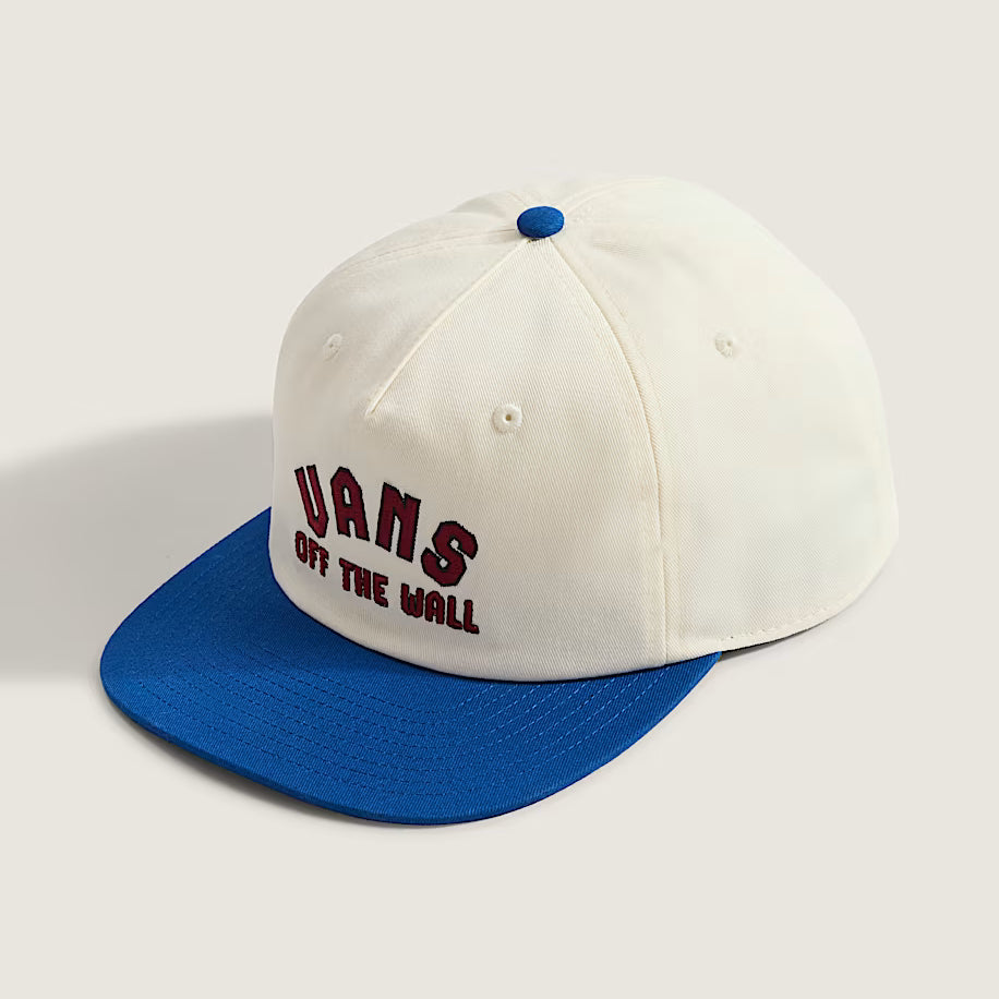 VANS - DESIGN CO - Low Profile Snapback - White/True Blue - Headz Up 