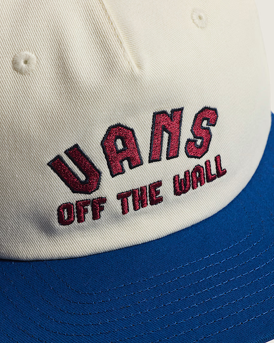 VANS - DESIGN CO - Low Profile Snapback - White/True Blue - Headz Up 