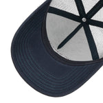 Stetson - Vintage Brushed Twill Trucker Cap - Navy - Headz Up 