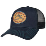 Stetson - Vintage Brushed Twill Trucker Cap - Navy - Headz Up 