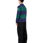 BLS - Florentina Polo LS - Green/Navy - Headz Up 