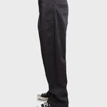 LAU LAU - Wide Pleated Trousers - Black - Headz Up 