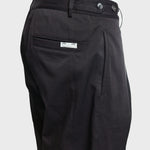 LAU LAU - Wide Pleated Trousers - Black - Headz Up 