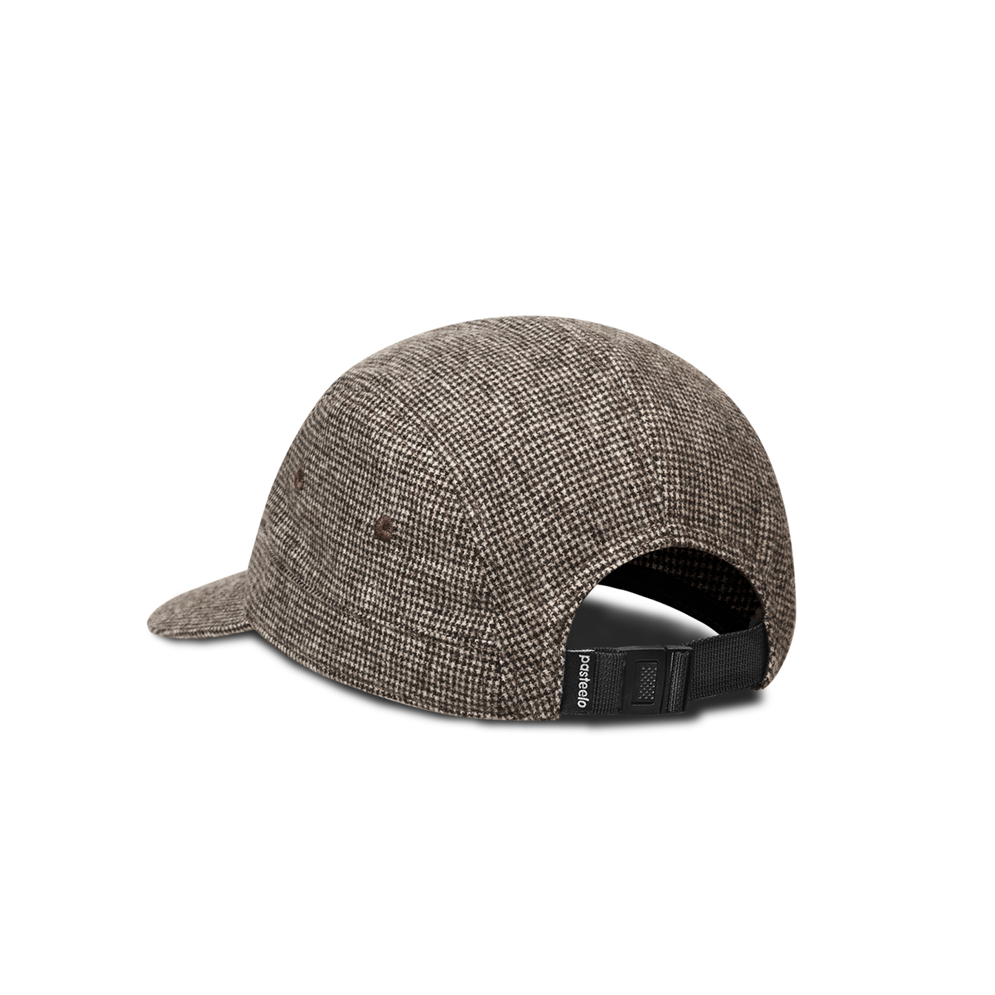 Pasteelo - WOOL BLEND 5-PANEL CAP - Micro Check - Headz Up 