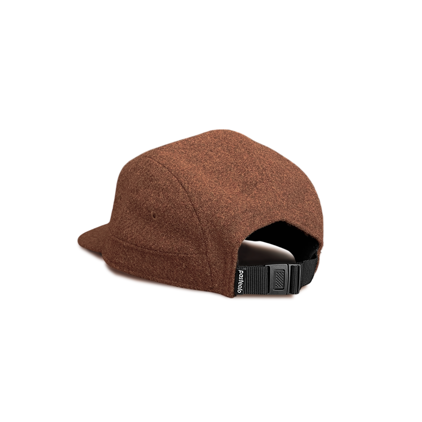 Pasteelo - WOOL BLEND 5-PANEL CAP - Walnut - Headz Up 