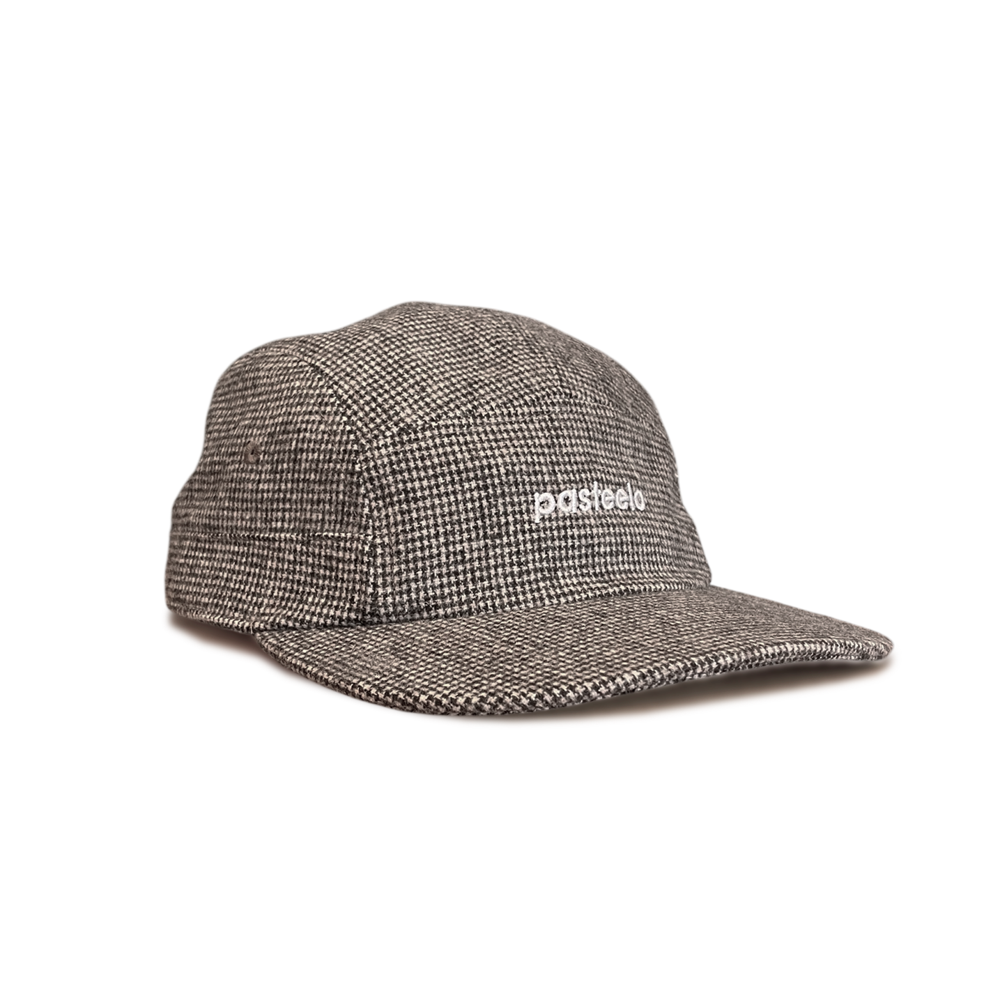 Pasteelo - WOOL BLEND 5-PANEL CAP - Micro Check - Headz Up 