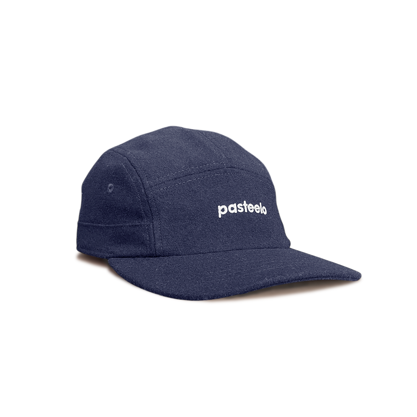 Pasteelo - WOOL BLEND 5-PANEL CAP - Navy - Headz Up 