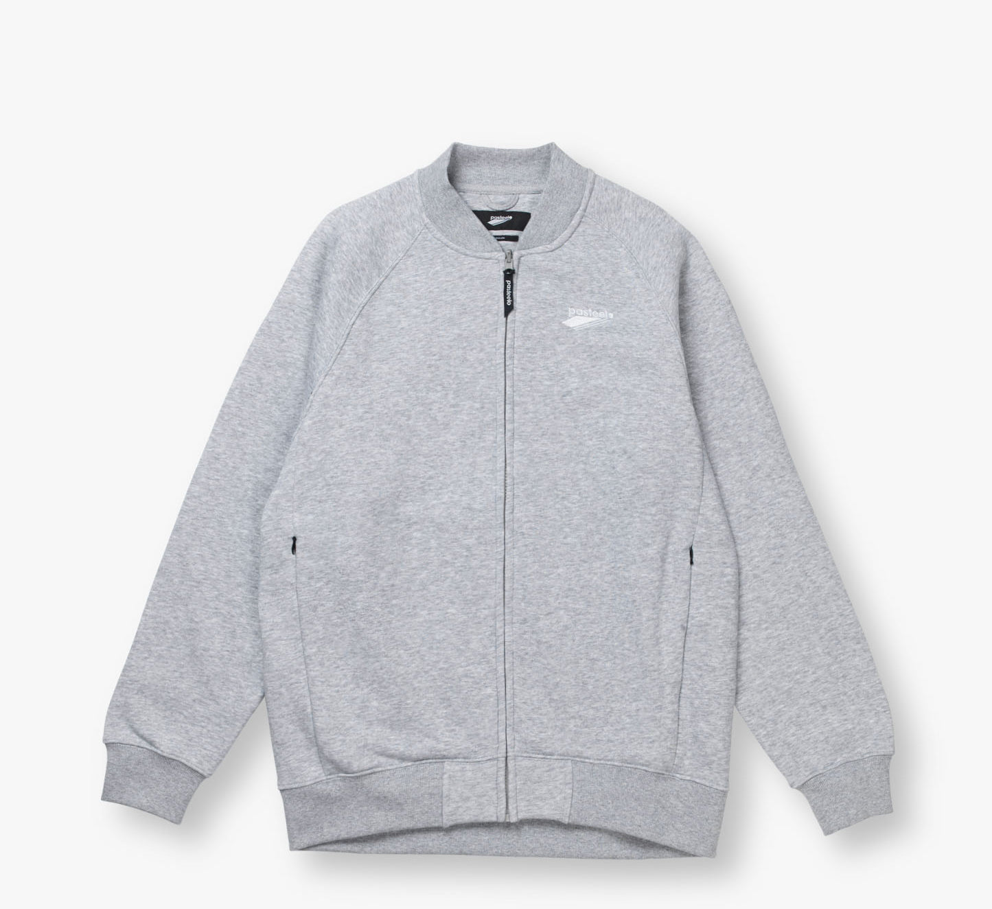 Pasteelo - ZIP UP TRAINER - Heather Grey - Headz Up 