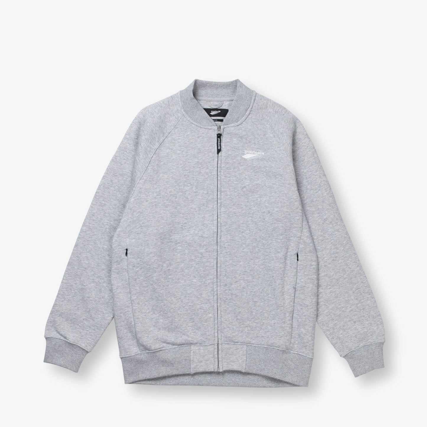 Pasteelo - ZIP UP TRAINER - Heather Grey - Headz Up 