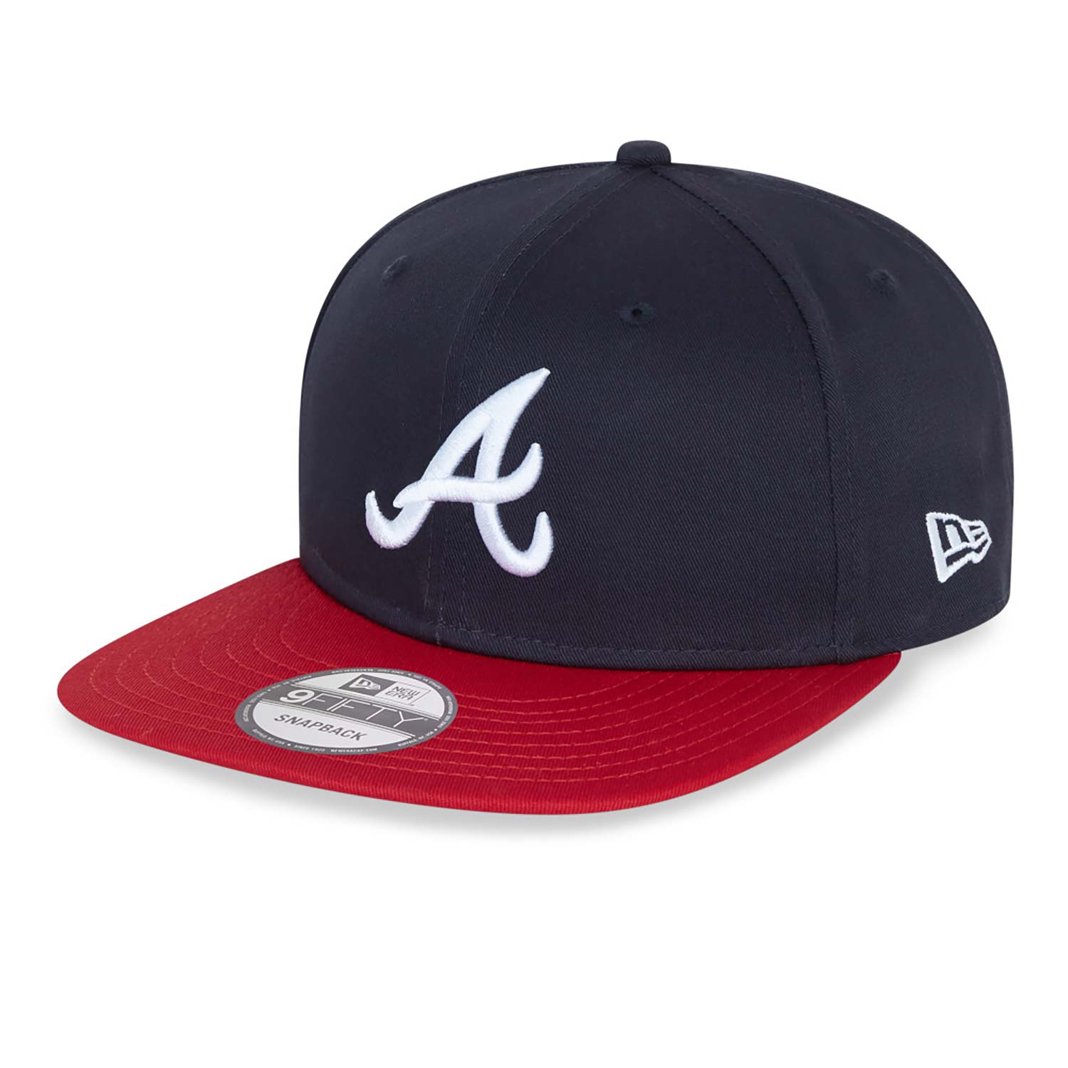 New Era - MLB Color NOS 9Fifty Snapback Atlanta Braves - Navy/Red - Headz Up 