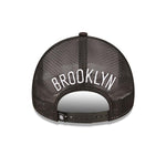 Color Block Trucker Cap Brooklyn Nets - Black - Headz Up 
