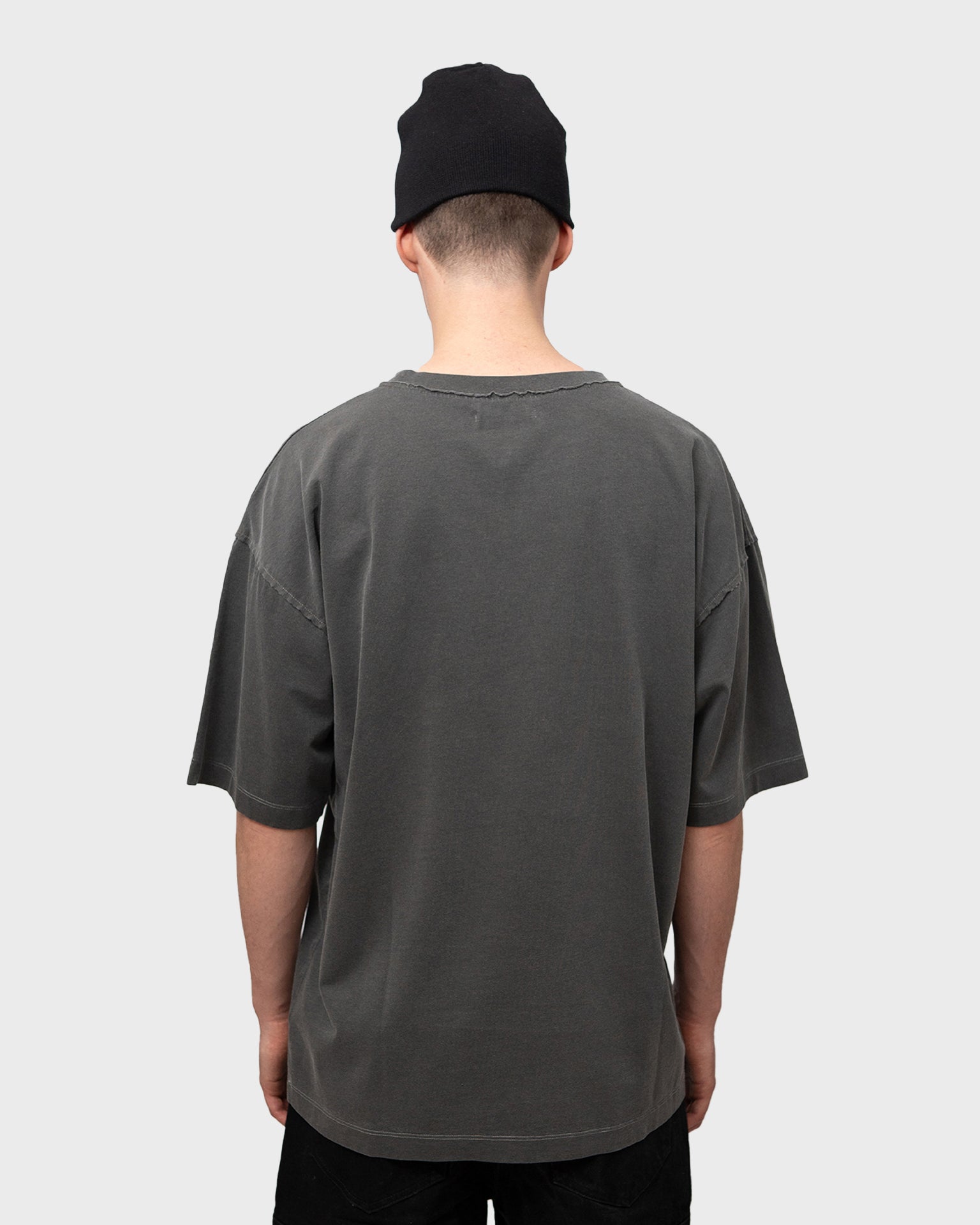 LAU LAU - Logo Tee - Grey - Headz Up 