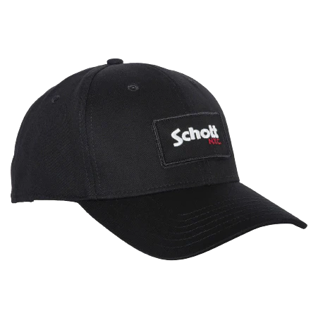 Schott - CAP210 - Baseball Cap - Black - Headz Up 