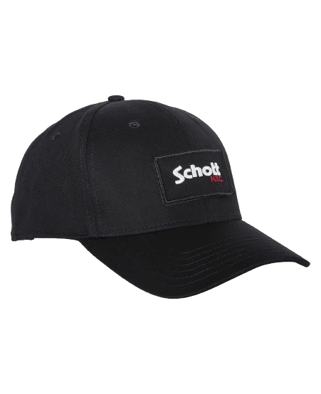 Schott - CAP210 - Baseball Cap - Black - Headz Up 