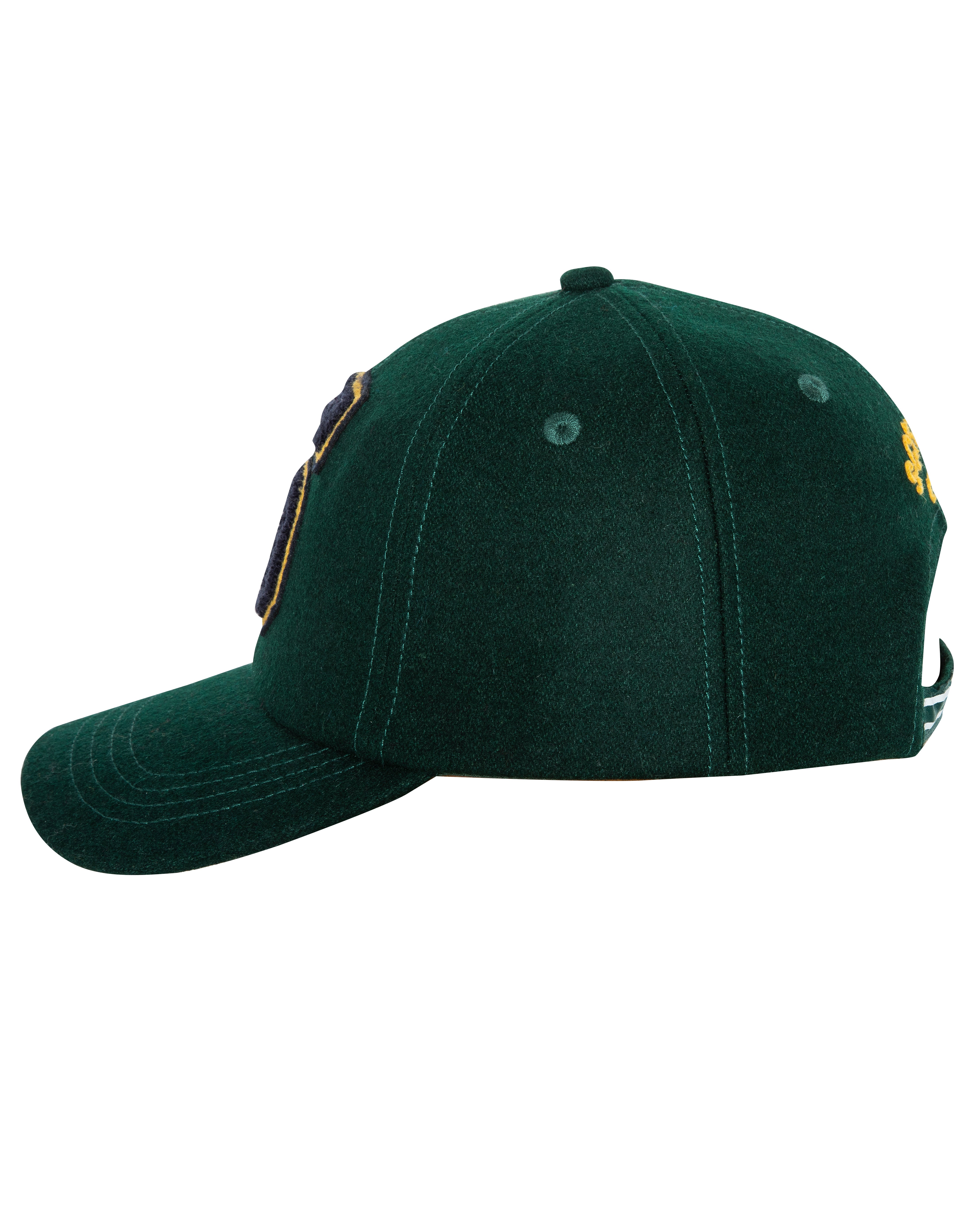 Schott - CAPRAMON - Dad Cap - Dark Green - Headz Up 