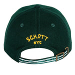 Schott - CAPRAMON - Dad Cap - Dark Green - Headz Up 
