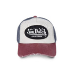 Von Dutch - Oval Patch - Navy/White/Red - A-Frame Cap - Headz Up 