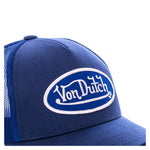 Von Dutch - Oval Patch - Blue Trucker Cap - Headz Up 
