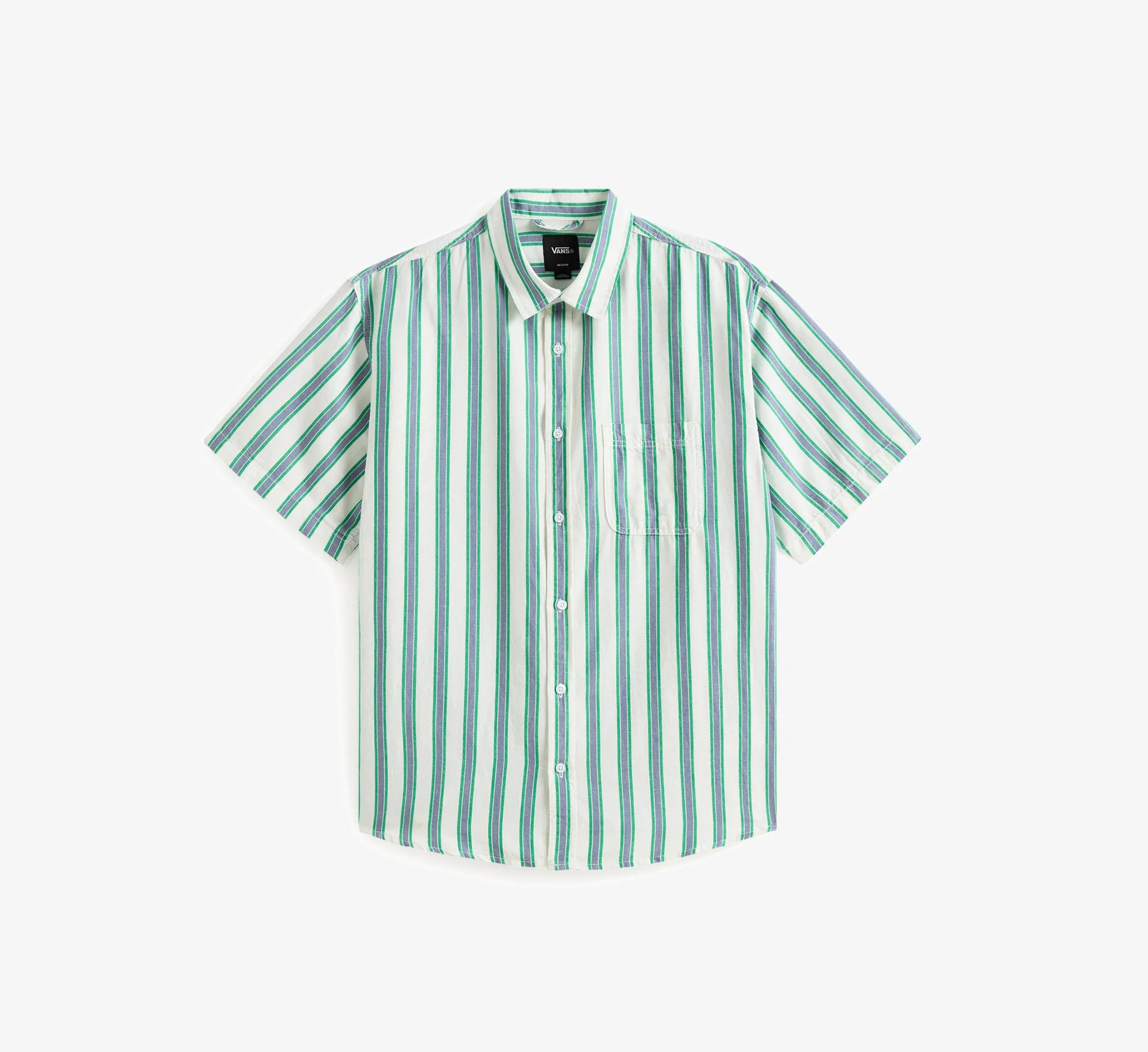 VANS - LAWSON STRIPE Shirt - White/Vivid - Headz Up 