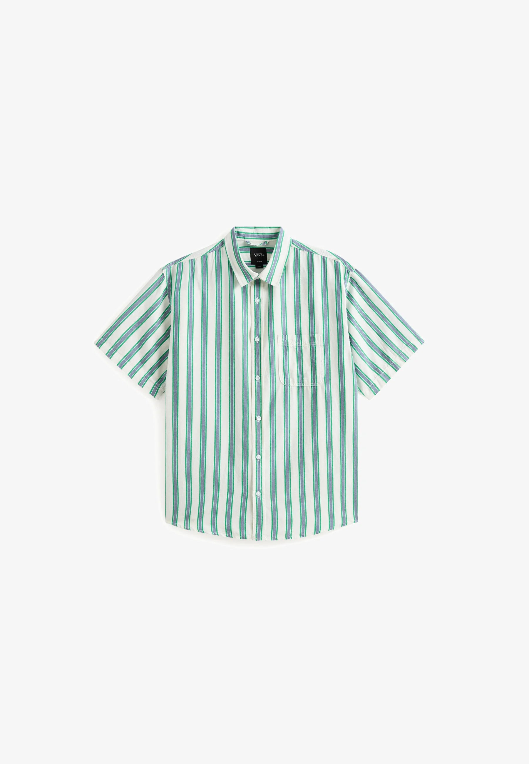 VANS - LAWSON STRIPE Shirt - White/Vivid - Headz Up 