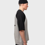 LAU LAU - Baseball Tee - Black/Grey - Headz Up 