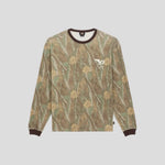 Dickies Bradenton Waffle T-shirt i camouflagemønster, langærmet, afslappet casual T-shirt til mænd.