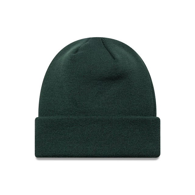 New Era - MLB Essential Cuff Beanie - New York Yankees - Dark Green - Headz Up 