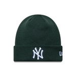 New Era - MLB Essential Cuff Beanie - New York Yankees - Dark Green - Headz Up 