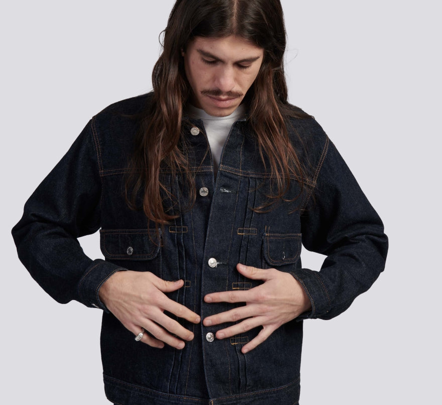 Edwin - Denim Jacket - Blue - Headz Up 