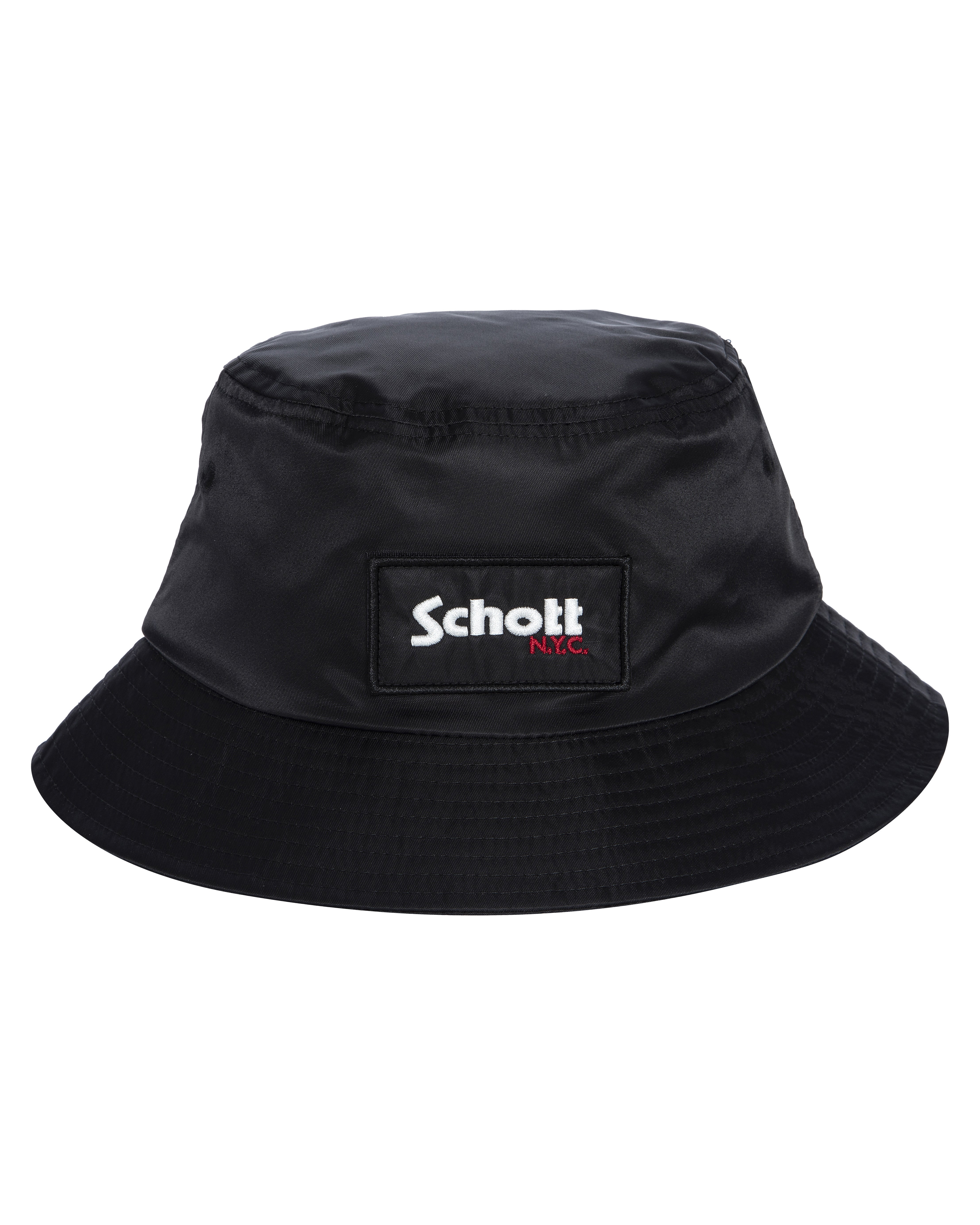 Schott - HAT210H - Bucket Hat - Black - Headz Up 