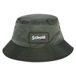 Schott - HAT210H - Bucket Hat - Olive - Headz Up 