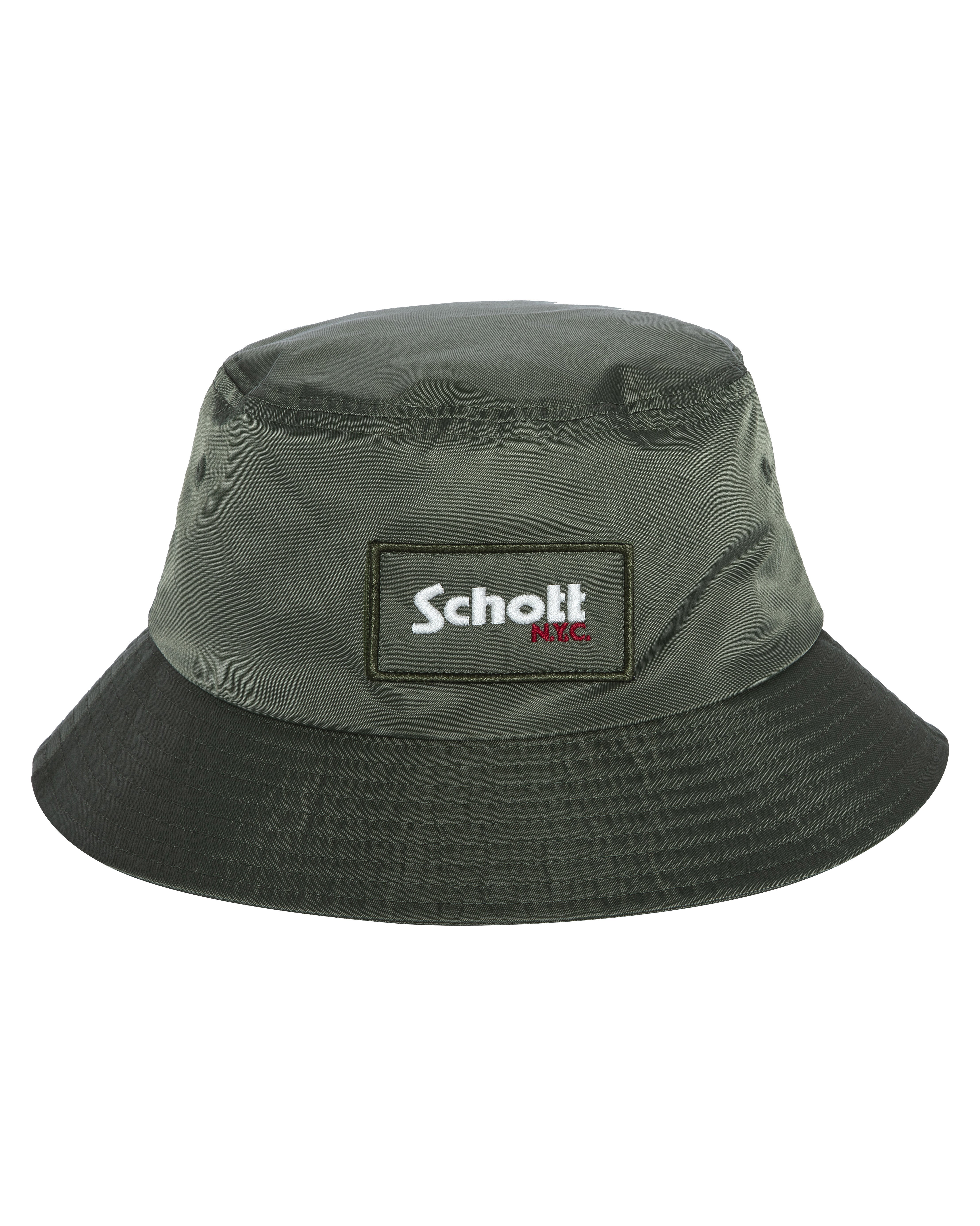 Schott - HAT210H - Bucket Hat - Olive - Headz Up 