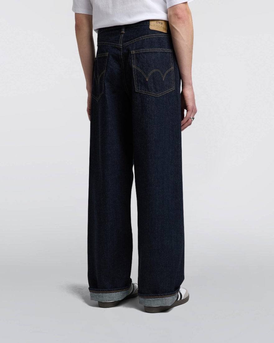 Edwin - Wide Pant - Blue - Rinsed - Headz Up 