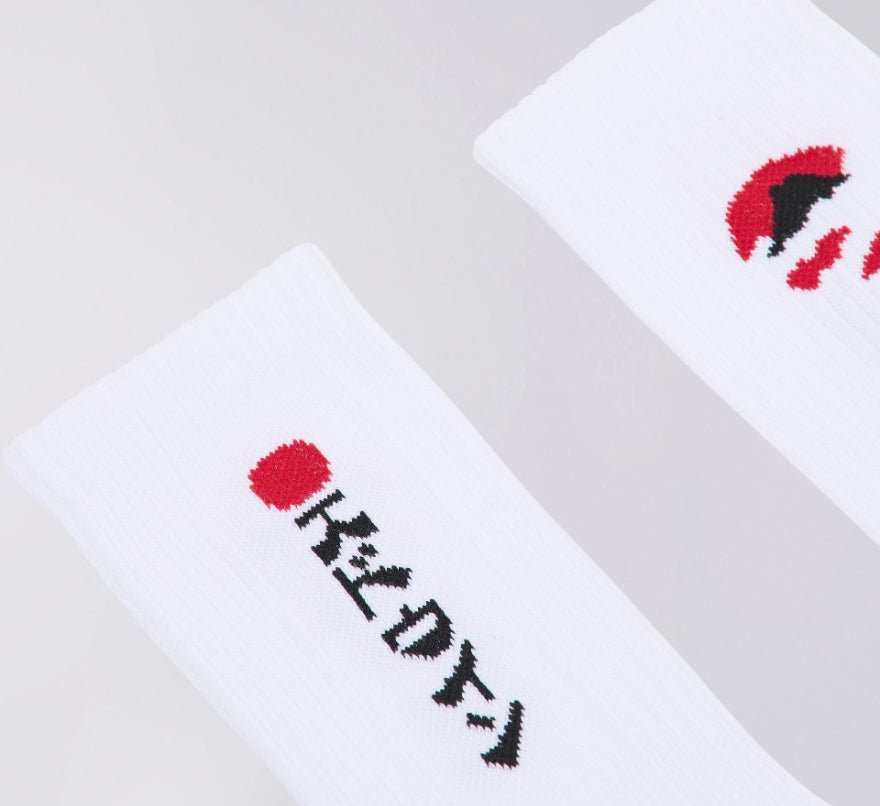 Edwin - Kamifuji Socks - White - Headz Up 
