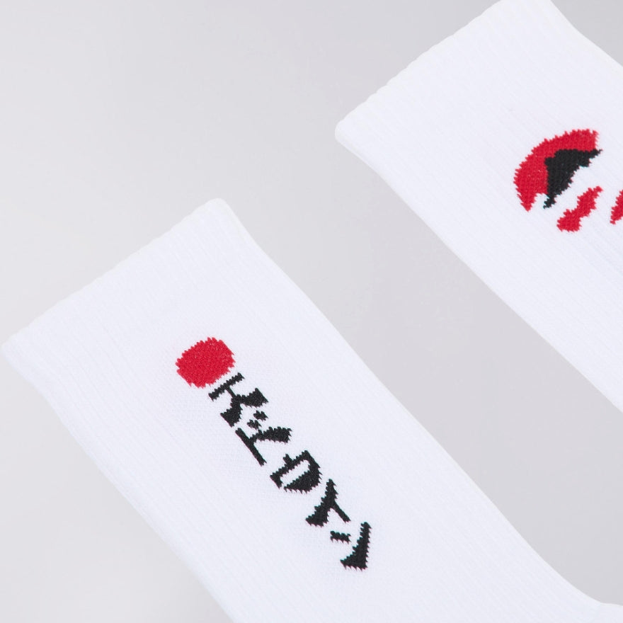 Edwin - Kamifuji Socks - White - Headz Up 