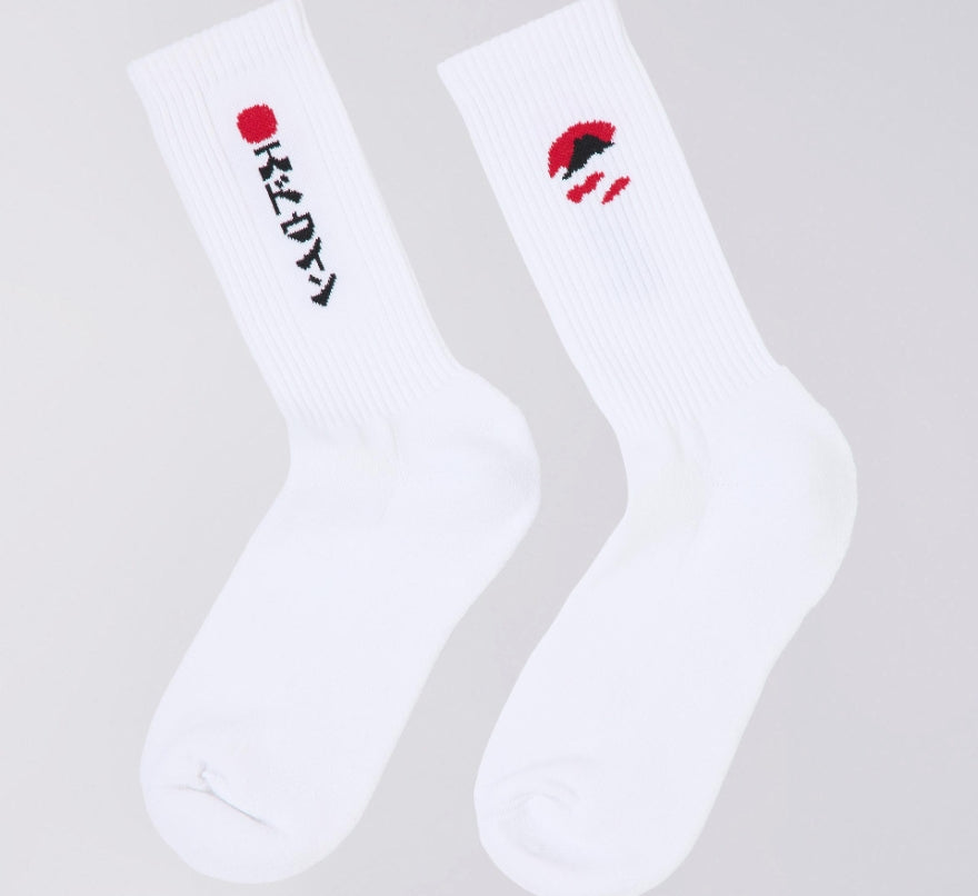 Edwin - Kamifuji Socks - White - Headz Up 