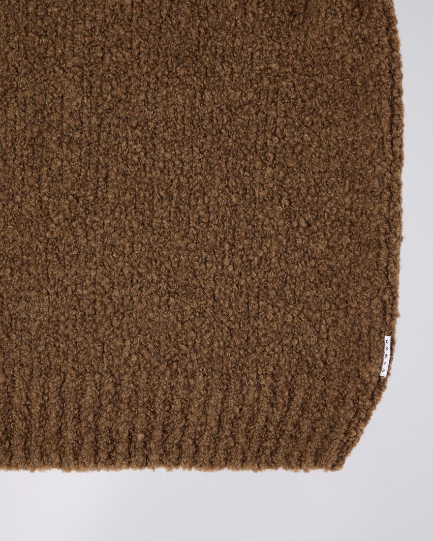 Edwin - Dun Texured Sweater - Taupe - Headz Up 