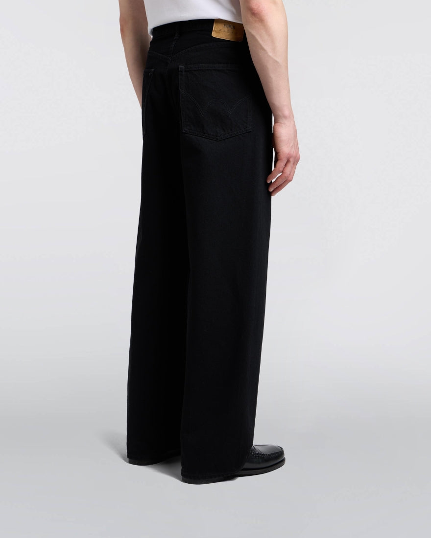 Edwin - Wide Pant - Unwashed Black - Headz Up 