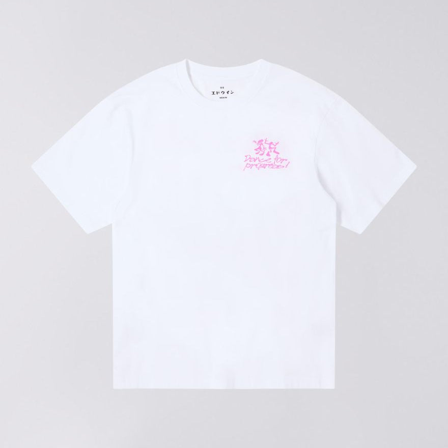 Edwin - TOKYO DANCE UNION - T-SHIRT - White - Headz Up 