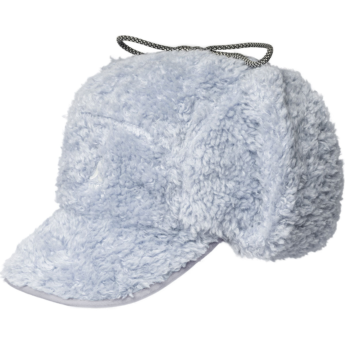 Faux Shearling Utility Flap Cap - Glacier