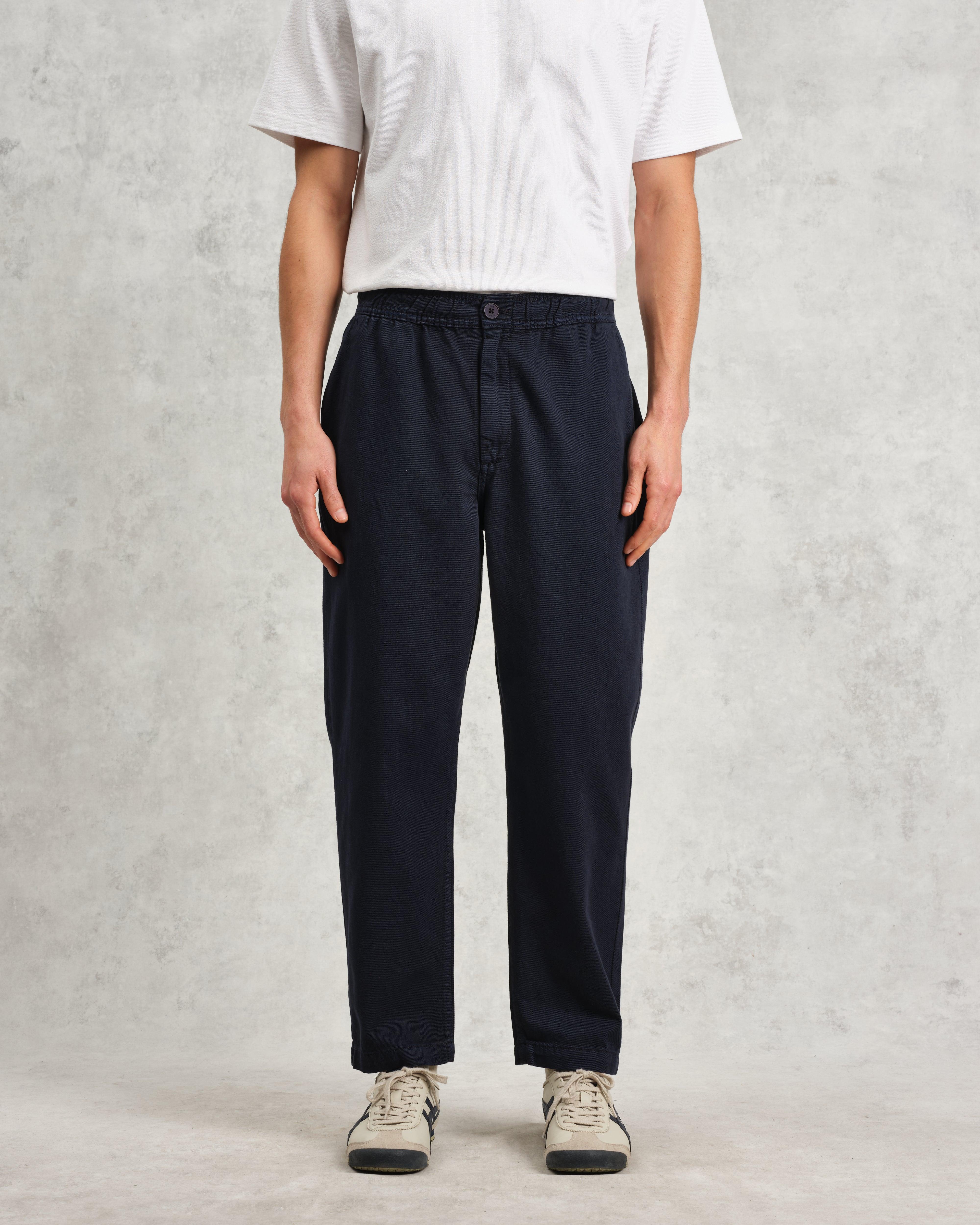 WAX LONDON - Kurt Trouser - Navy - Headz Up 