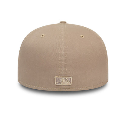59Fifty Fitted Cap League Essential Los Angeles Dodgers - Light Brown - Headz Up 