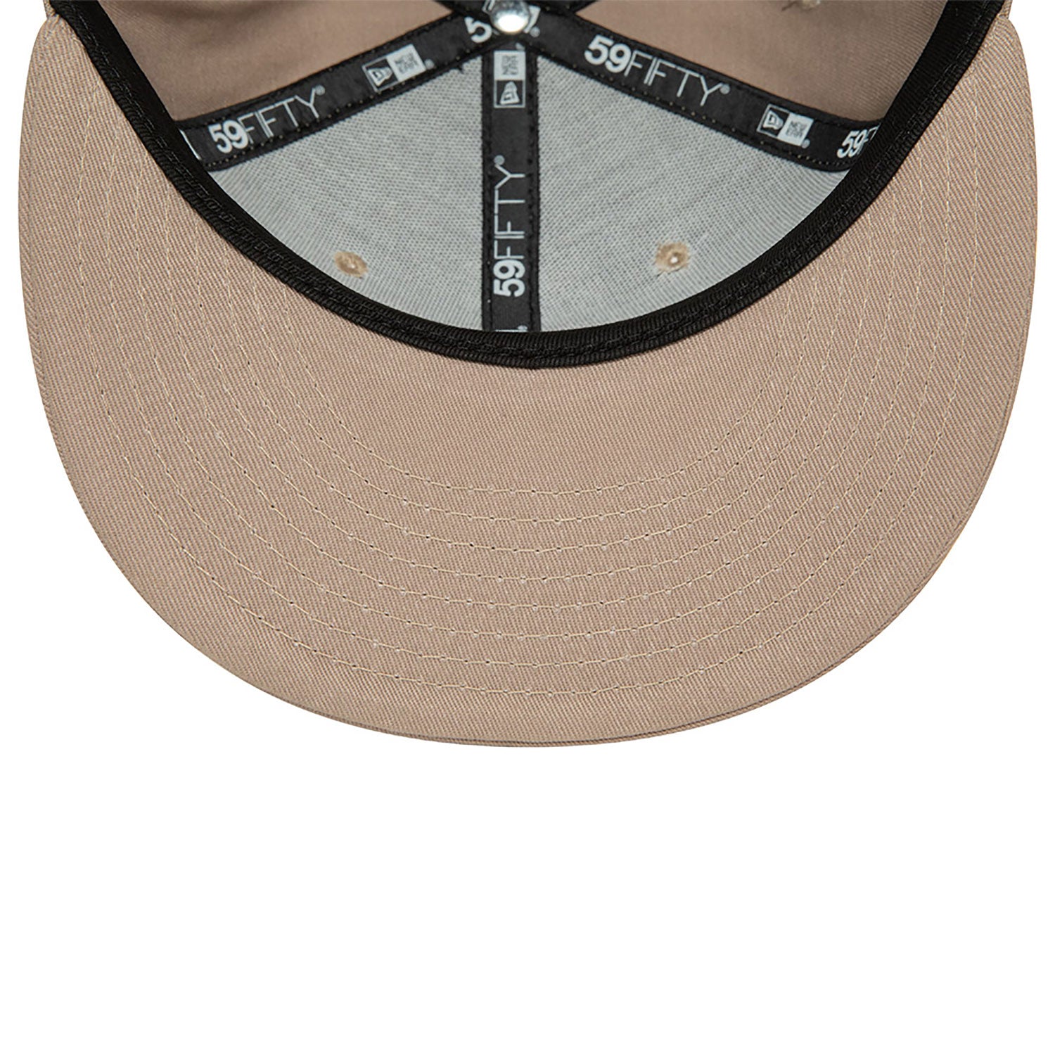 59Fifty Fitted Cap League Essential Los Angeles Dodgers - Light Brown - Headz Up 