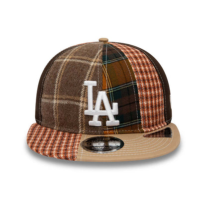 Los Angeles Dodgers MLB Patch Panel 9Fifty Retro Crown - Camel - Headz Up 