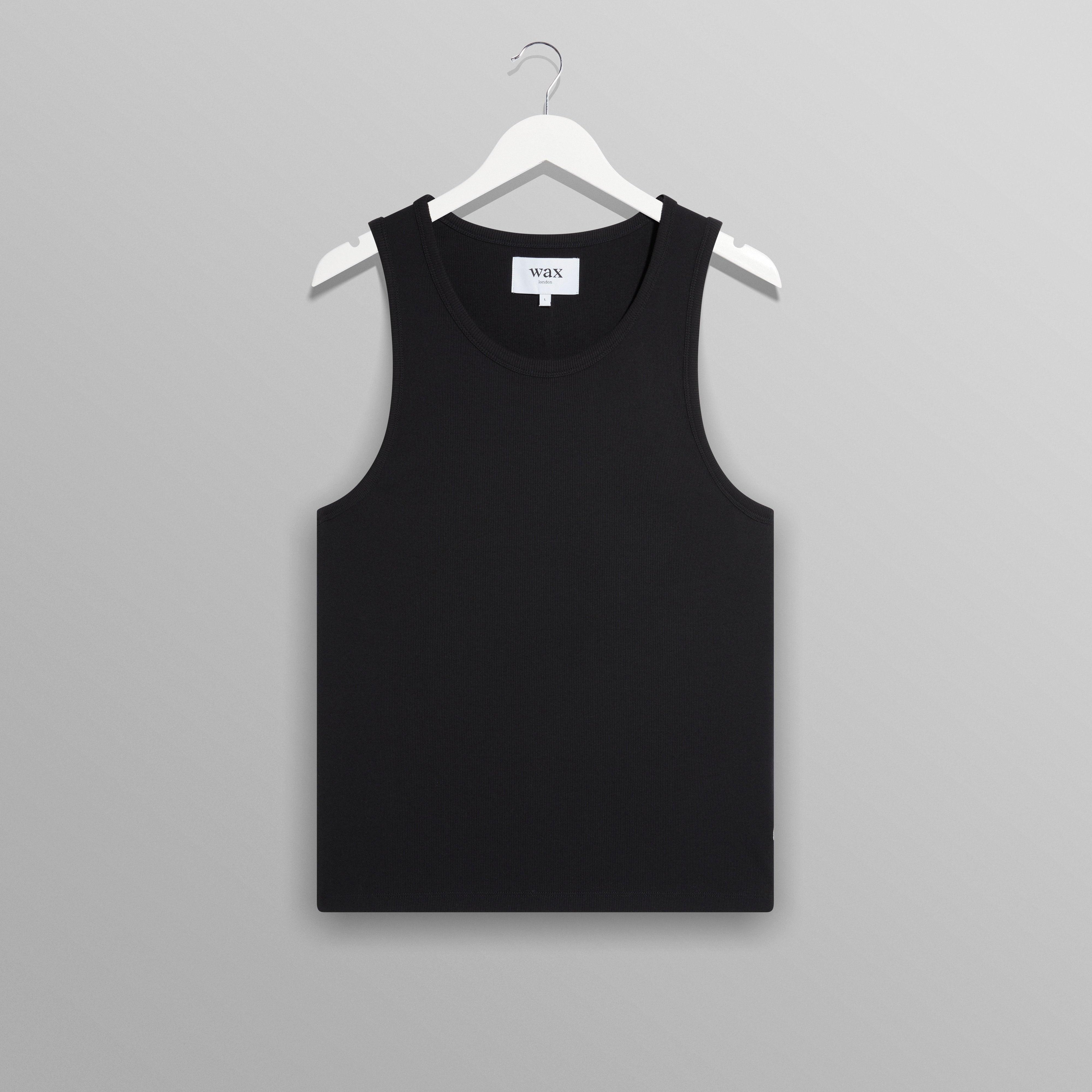WAX LONDON - Montague Vest  - Black - Headz Up 
