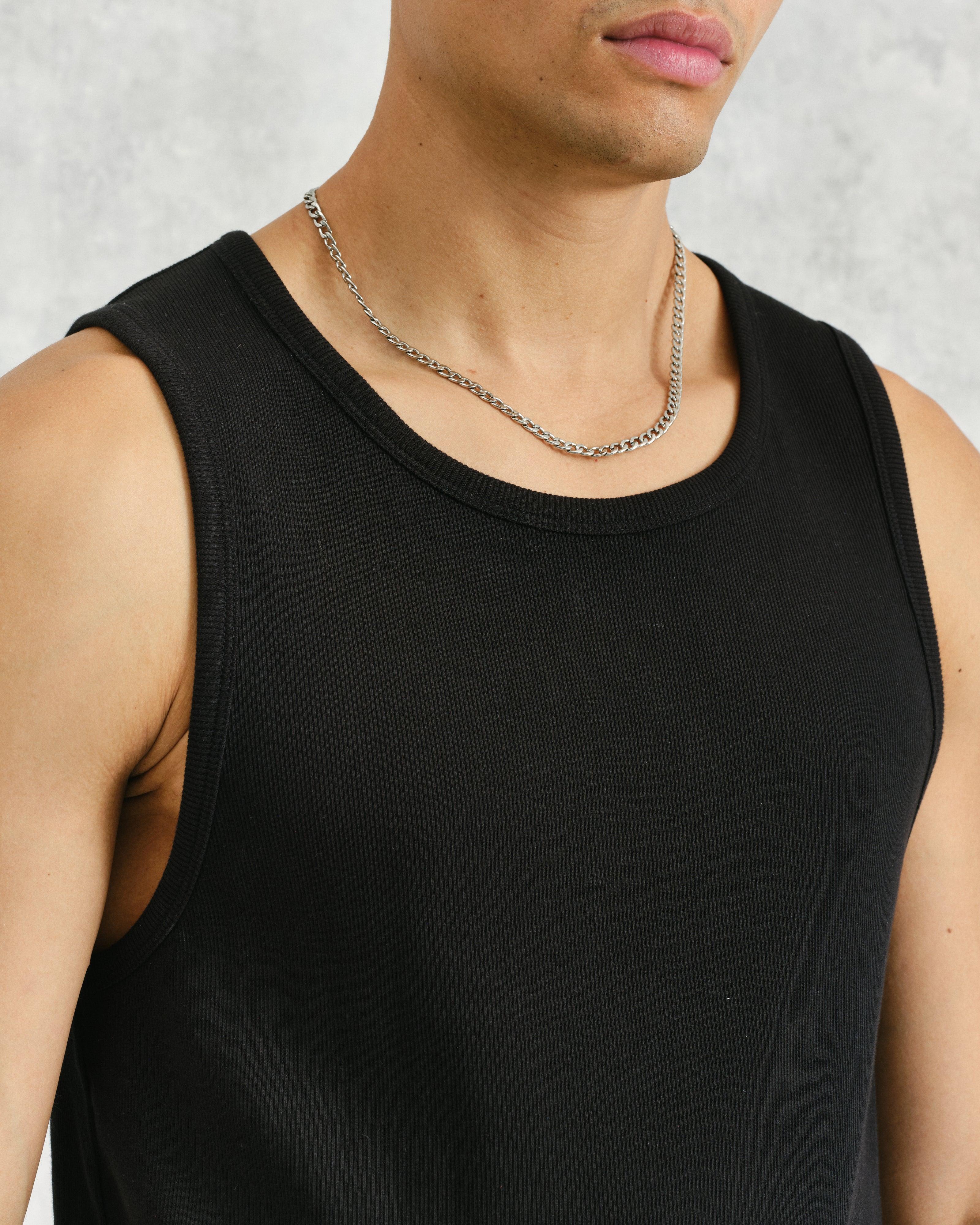 WAX LONDON - Montague Vest  - Black - Headz Up 