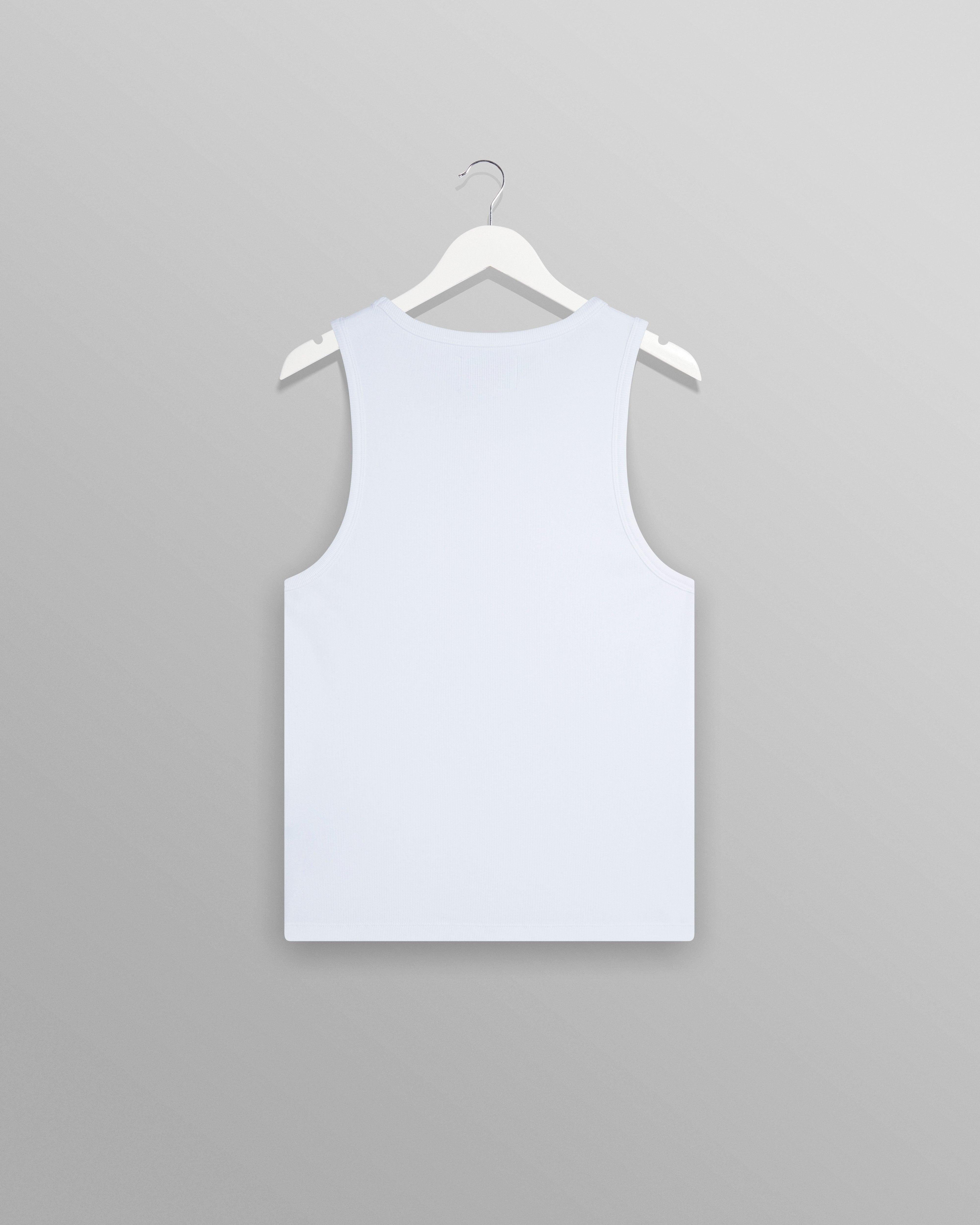 WAX LONDON - Montague Vest  - White - Headz Up 