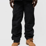 LAU LAU - Canvas Pants - Washed Black - Headz Up 