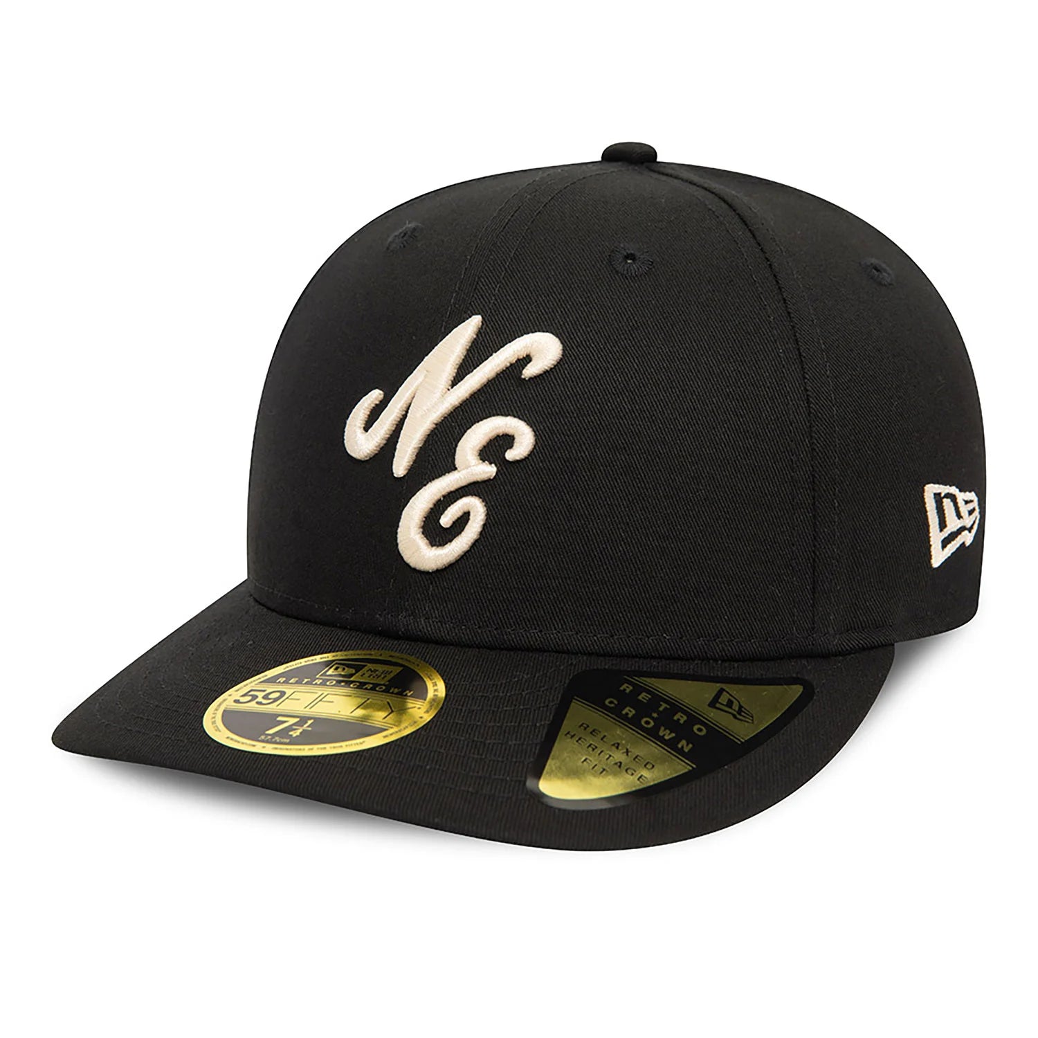 New Era - 59fifty Fitted Low Profile - NE LP - Black - Headz Up 